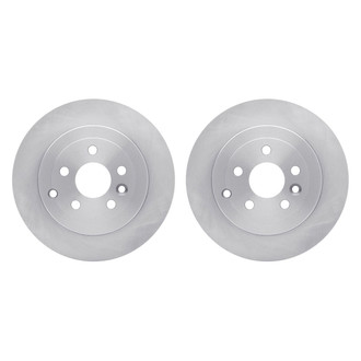 R1 Concepts® - Plain Rear Brake Rotor Set