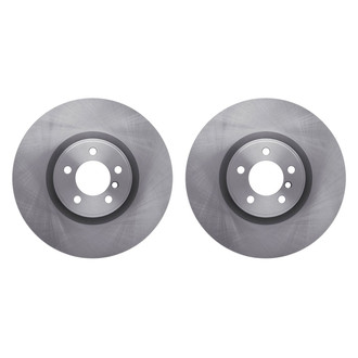 R1 Concepts® - Plain Front Brake Rotor Set