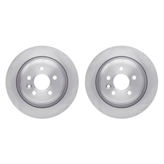 R1 Concepts® - Plain Rear Brake Rotor Set
