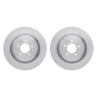 R1 Concepts® - Plain Rear Brake Rotor Set