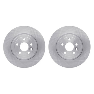 R1 Concepts® - Plain Rear Brake Rotor Set
