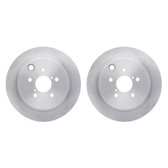 R1 Concepts® - Plain Rear Brake Rotor Set