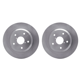 R1 Concepts® - Plain Rear Brake Rotor Set