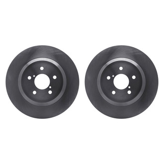 R1 Concepts® - Plain Rear Brake Rotor Set