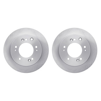 R1 Concepts® - Plain Rear Brake Rotor Set