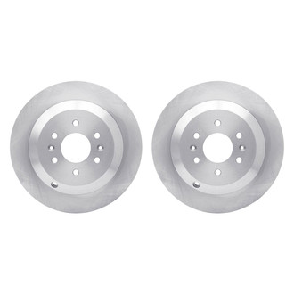 R1 Concepts® - Plain Rear Brake Rotor Set