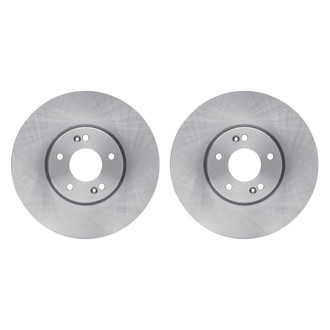 R1 Concepts® - Plain Front Brake Rotor Set