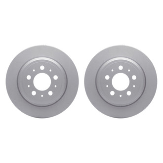R1 Concepts® - Plain Rear Brake Rotor Set