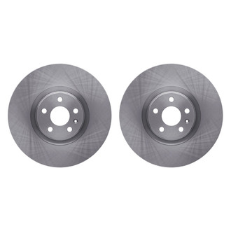 R1 Concepts® - Plain Front Brake Rotor Set