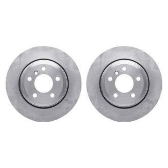 R1 Concepts® - Plain Rear Brake Rotor Set