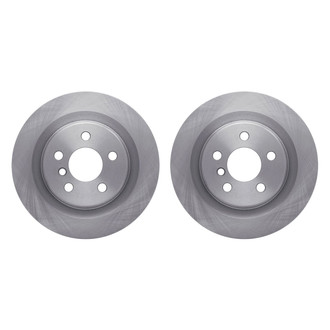 R1 Concepts® - Plain Rear Brake Rotor Set
