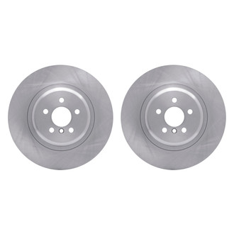 R1 Concepts® - Plain Rear Brake Rotor Set