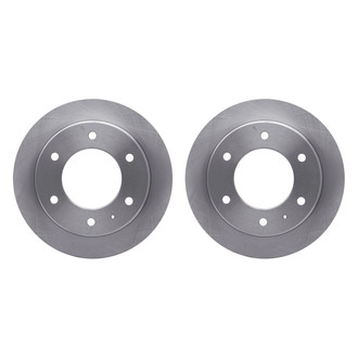 R1 Concepts® - Plain Rear Brake Rotor Set