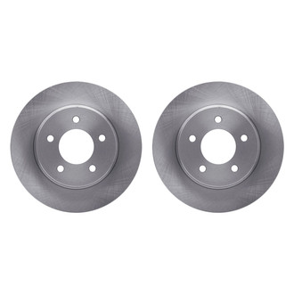 R1 Concepts® - Plain Front Brake Rotor Set