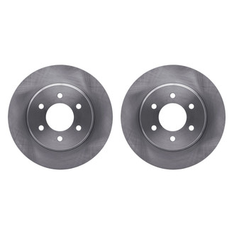 R1 Concepts® - Plain Front Brake Rotor Set
