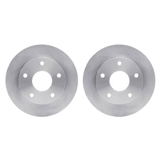 R1 Concepts® - Plain Front Brake Rotor Set