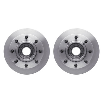 R1 Concepts® - Plain Front Brake Rotor Set