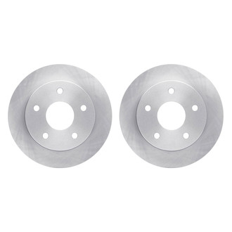 R1 Concepts® - Plain Front Brake Rotor Set