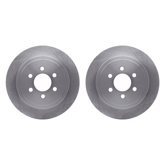 R1 Concepts® - Plain Rear Brake Rotor Set