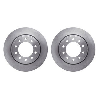 R1 Concepts® - Plain Front Brake Rotor Set