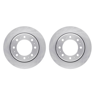 R1 Concepts® - Plain Rear Brake Rotor Set