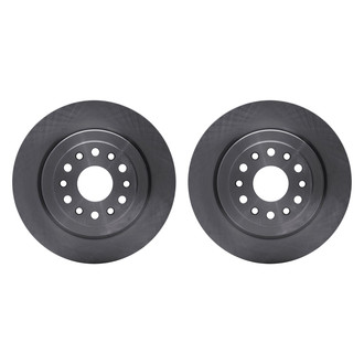 R1 Concepts® - Plain Rear Brake Rotor Set