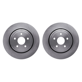 R1 Concepts® - Plain Rear Brake Rotor Set
