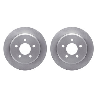 R1 Concepts® - Plain Rear Brake Rotor Set