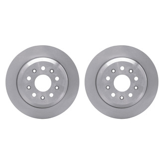 R1 Concepts® - Plain Front Brake Rotor Set