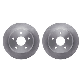 R1 Concepts® - Plain Rear Brake Rotor Set