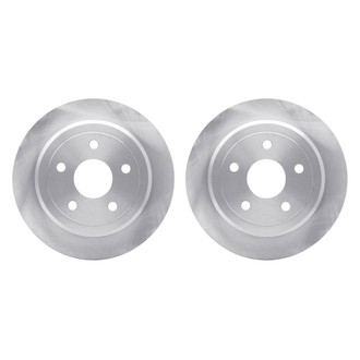R1 Concepts® - Plain Rear Brake Rotor Set