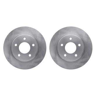 R1 Concepts® - Plain Front Brake Rotor Set