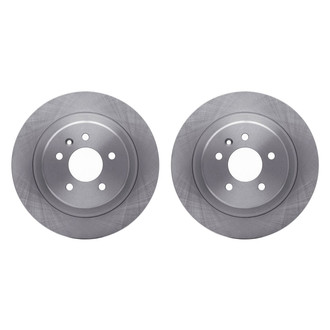 R1 Concepts® - Plain Rear Brake Rotor Set
