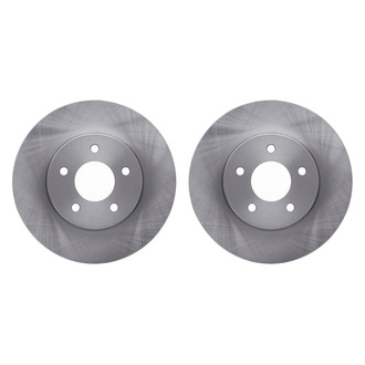 R1 Concepts® - Plain Front Brake Rotor Set