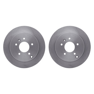 R1 Concepts® - Plain Rear Brake Rotor Set