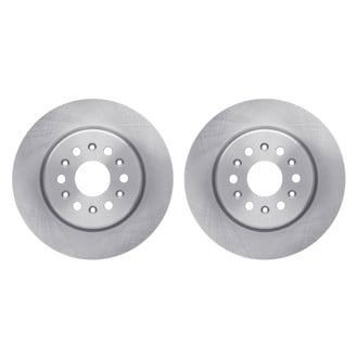 R1 Concepts® - Plain Rear Brake Rotor Set