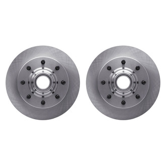 R1 Concepts® - Plain Front Brake Rotor Set