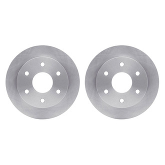 R1 Concepts® - Plain Front Brake Rotor Set