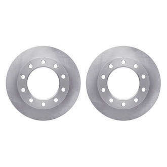 R1 Concepts® - Plain Rear Brake Rotor Set