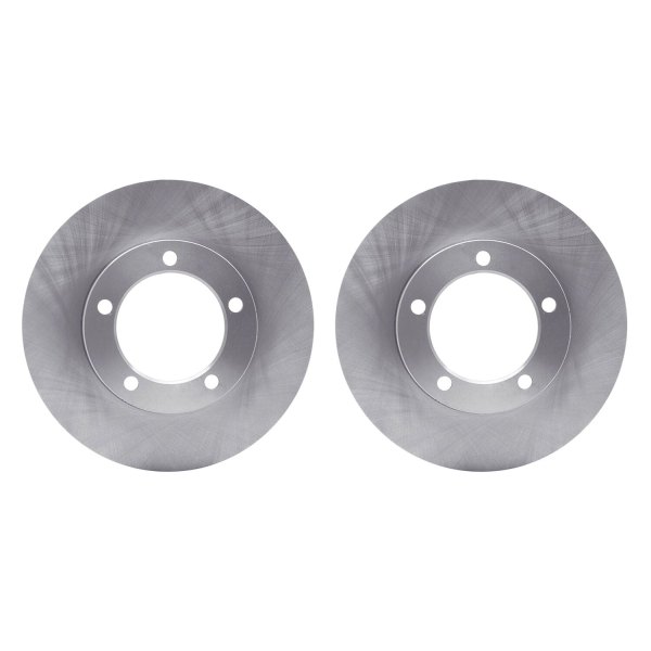 R1 Concepts® - Plain Front Brake Rotor Set