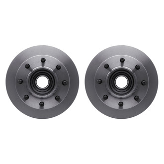 R1 Concepts® - Plain Front Brake Rotor Set