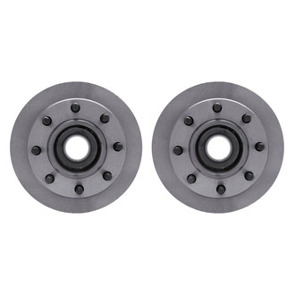 R1 Concepts® - Plain Front Brake Rotor Set