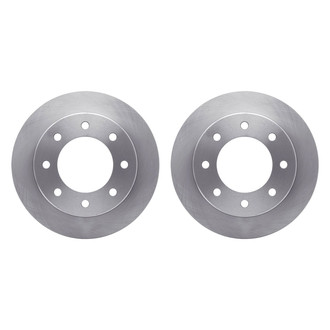 R1 Concepts® - Plain Rear Brake Rotor Set