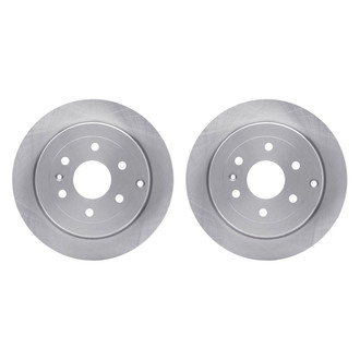 R1 Concepts® - Plain Rear Brake Rotor Set