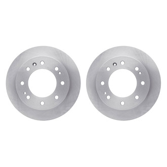 R1 Concepts® - Plain Front Brake Rotor Set