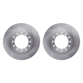R1 Concepts® - Plain Front Brake Rotor Set