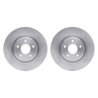 R1 Concepts® - Plain Front Brake Rotor Set