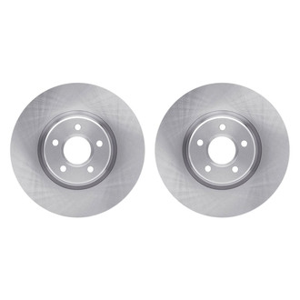 R1 Concepts® - Plain Front Brake Rotor Set