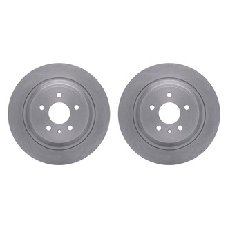 R1 Concepts® - Plain Rear Brake Rotor Set
