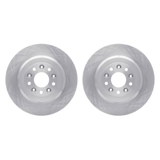 R1 Concepts® - Plain Rear Brake Rotor Set